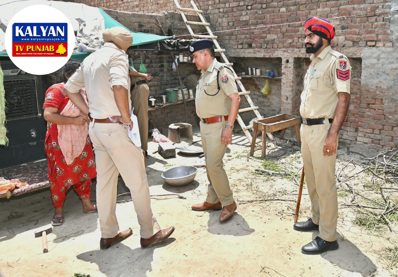 ਨਸ਼ੇ ਵਿਰੁੱਧ ਜੰਗ’ ਤਹਿਤ ਮੌੜ ਤਹਿਸੀਲ ਵਿੱਚ ਪੁਲਿਸ ਦੀ ਛਾਪੇਮਾਰੀ